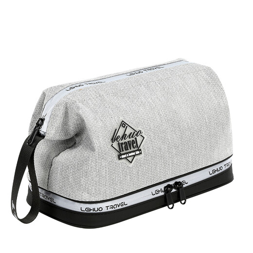 Lohas Travel Toilet Bag Men's Business Travel Men's Storage Cosmetic Bag Travel Portable Necessary Supplies Large Capacity Washing and Bathing Artifact
