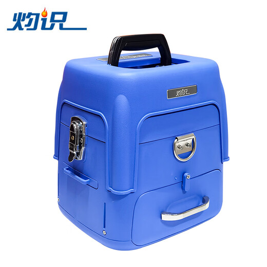 Boîte à outils de machine à soudage zhuishi boîte à outils vide de la machine à souder de fibre optique sac boîte de stockage multi-fonctions de stockage grande capacité avec tabouret [bleu] adapté à l'AI-7V