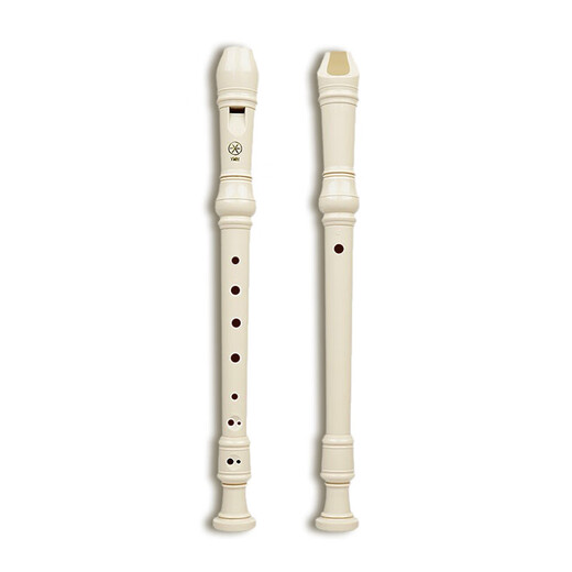 雅马哈（YAMAHA）竖笛高音C调8孔德式日耳曼式八孔学生儿童学校指定款英式巴洛克 德式八孔C调YRS-23