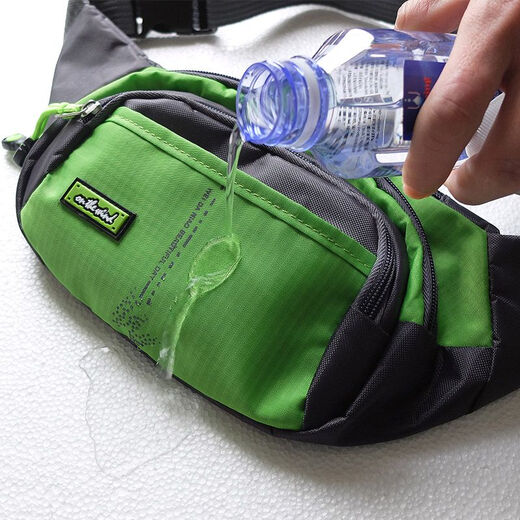 YIHA工地腰包新款腰包男多功能防泼水大容量收银生意包斜挎包耐磨运动 四层[黑色]YB-5266