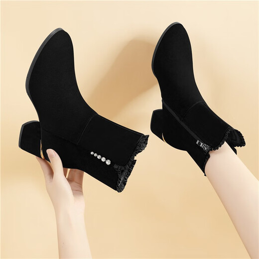Lickfen Short Boots для женщин 2025 Зимние новые женские туфли для женских ботинок.