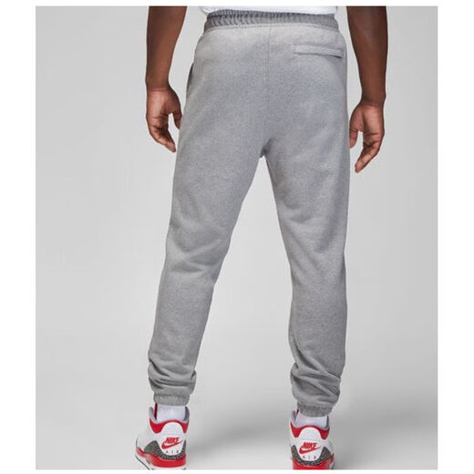 腾讯体育（Tencent Sports）新款aj飞人长裤秋冬春夏季情侣潮牌宽松运动休闲舒适束脚卫裤 6223灰色 3XL (175-180cm)