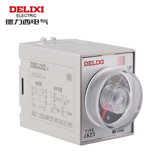 Electrical time relay power-on delay controller JSZ3A-B 1S/10S/60S/6M DC12V JSZ3A-C DC12V