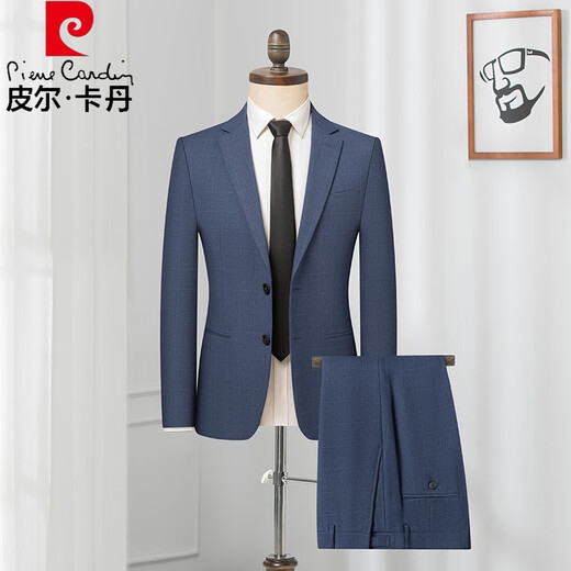 Pierre Cardin traje de negocios para hombres traje de traje para hombres