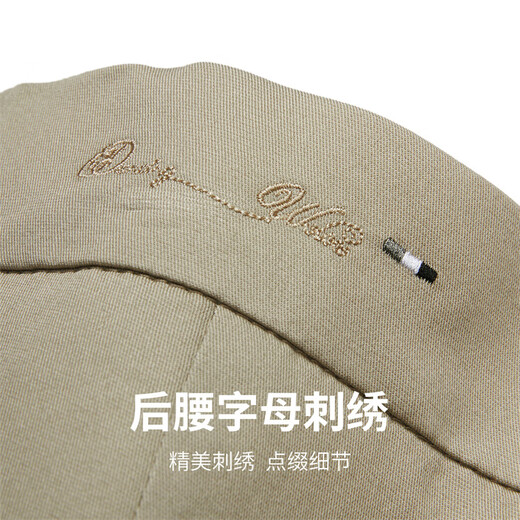 
Dancing with Wolves [with mulberry silk] Casual commuting elastic thin breathable men's casual shorts 701 khaki 32