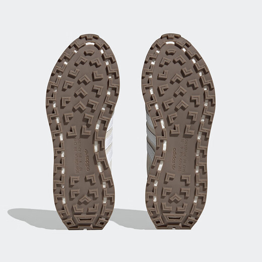阿迪达斯 （adidas）三叶草男鞋女鞋 冬季新款运动鞋经典低帮复古休闲鞋舒适跑步鞋 GY9922/米/灰/白 42