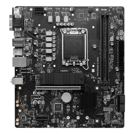 微星MSI B660M B760M Z790 B660迫击炮Mortar爆破弹WiFi Z690刀锋钛台式电脑主板电竞游戏主板 微星B660M-G DDR4 5V3针双M.2