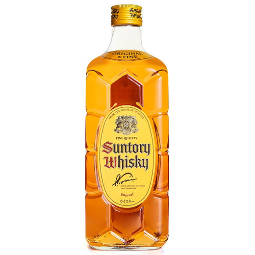 三得利（Suntory）【行货验真】角瓶威士忌 洋酒 日本进口角牌威士忌嗨棒可乐桶 角瓶威士忌700ml
