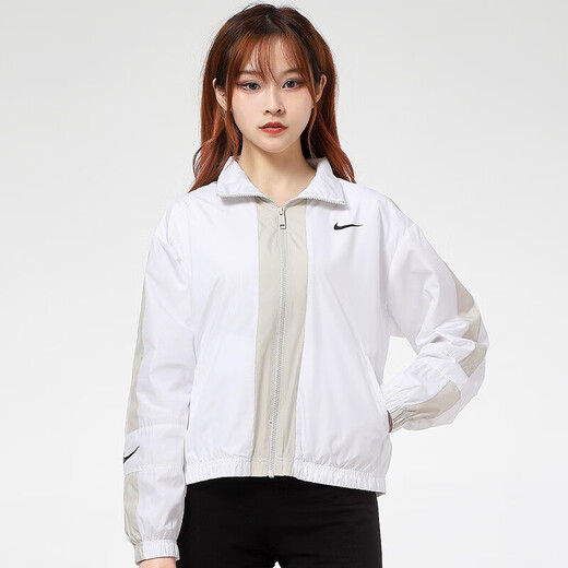 
Nike (NIKE) women's jacket 2025 summer new running sportswear fashion versatile comfortable casual jacket CZ8801-695 CZ8801-100 S