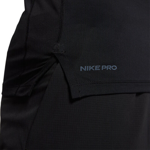 Nike NIKE men's tights quick-drying TOPSSTIGHT training short-sleeved BV5632-010 black L