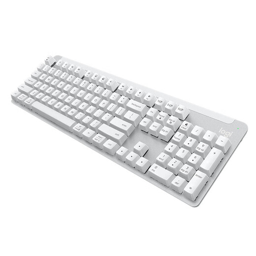 
Logitech K865 wireless mechanical keyboard Bluetooth red axis keyboard (K845 upgraded model) office games dual-mode keyboard ipad keyboard Mac full size 104 key preferred series Pearl white