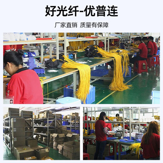 优普连 电信级铠装光纤跳线单模双芯LC-LC/SC/FC/ST 千兆万兆铠甲尾纤 防鼠咬抗拉抗弯跳纤光纤线 铠装单模双芯LC-LC 10米