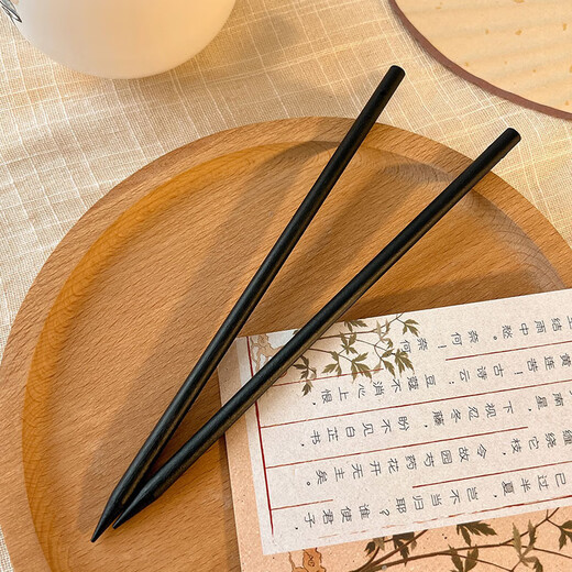 Chopsticks Hairpin Ancient Style Lazy Plain Hairpin Simple Hair Twist Hairpin Women's New Chinese Style Cheongsam Hanfu Temperament National Hairpin Chopsticks Hairpin