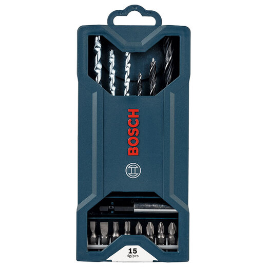 BOSCH Mini drill bits 15 pieces set