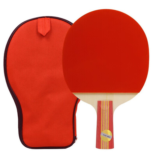 Double Happiness (DHS) Table Tennis Rackets for Students Beginners, Two Packs, Wear-Resistant, Entertainment and Fitness Double Rackets, Enhanced-II Type Horizontal and Straight Sets