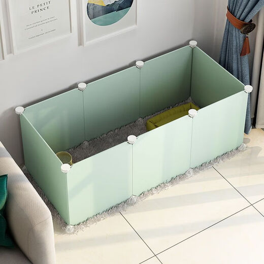 Raft core kitten cage kitten fence dog small dog rabbit indoor home isolation guardrail fence dog fence pet fence standard A type/4 pieces/35*35*35 resin paint