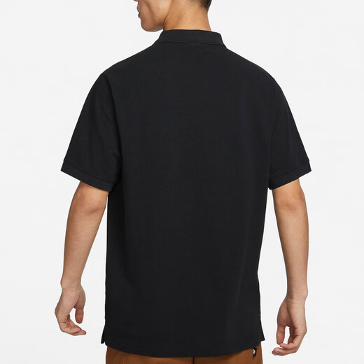 NIKE/耐克男士简约运动休闲翻领短袖T恤 FN3895-010 S