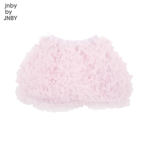 jnby by JNBY【轻礼服】江南布衣童装网纱短款腰裙公主风秋女童儿童1O8D11970 687/淡粉 160cm
