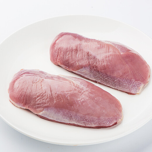 Liuhe skinless duck breast 2Jin Jin equals 0.5kg Cherry Valley duck frozen duck breast low-fat fitness barbecue ingredients