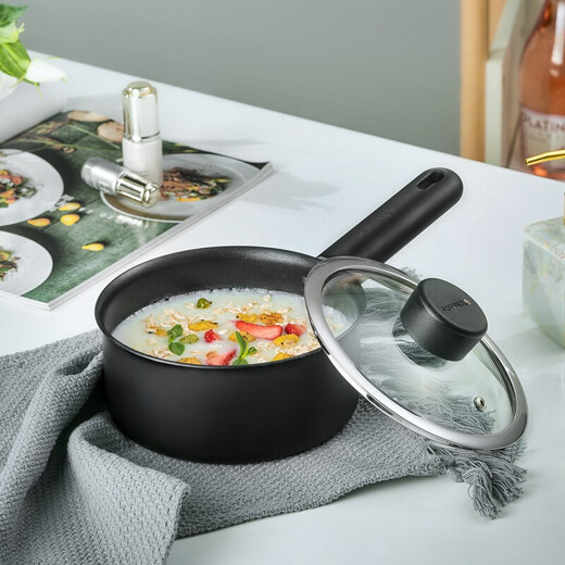 Jiuyang Milk Pot Baby Food Pot Household Noodle Noodle Pot Hot Milk Cooking Milk Pot TLB1661D+ Steamer Special for Open Fire 16cm