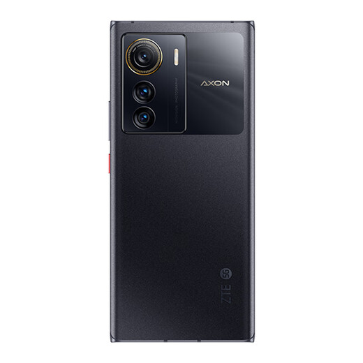 [Качественный новый продукт] ZTE Axon 50 Ultra Snapdragon 8+ 144 Гц экрана с высоким обновлением 64 млн. Тройной камеры с высокой рефекцией 12 ГБ+ 512 ГБ Yaojin Black 5G Полное сетевое соединение 5G Photography Mobile Phone