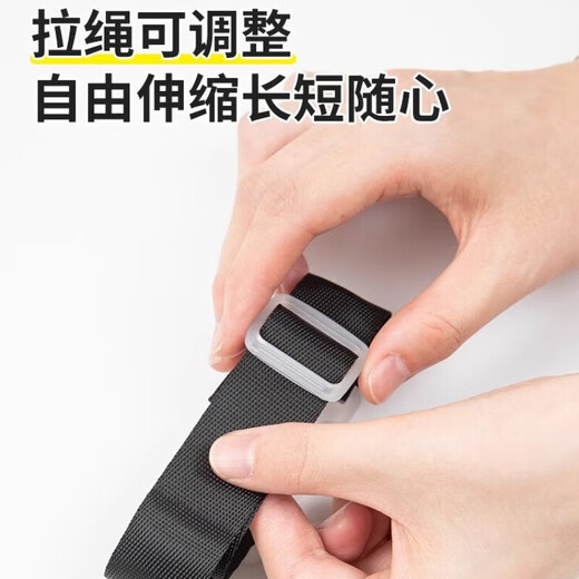 行李箱挂扣旅行箱卡扣拉杆箱外置挂钩旅游出差背包箱包便携捆绑带 强力承重【1个装】随机颜色