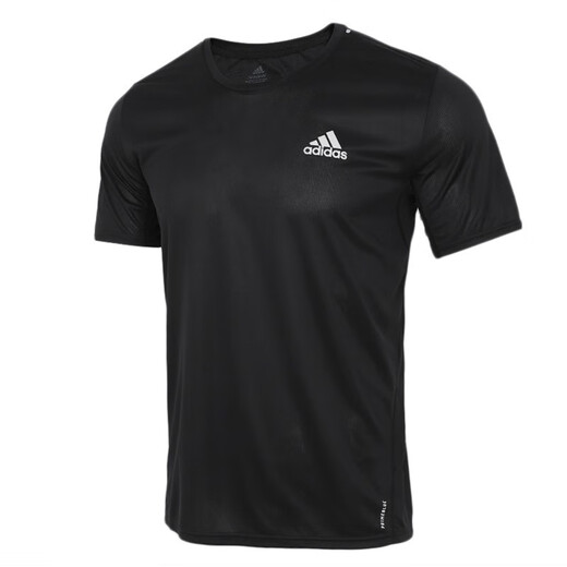 阿迪达斯 （adidas）男装 运动休闲纯棉圆领透气短袖T恤上衣GP4885海外直邮 HI3291 S