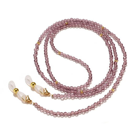 Cadena de gafas chuanjiutianas Cadena de mujeres hechas a mano Gafas de sol en la cadena del cuello Gafas Gases de cuello auriculares Cadena de cuerda anti-Lost Emerald