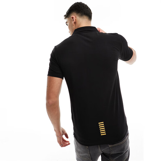 ARMANI/阿玛尼 EA7 男士时尚休闲短袖POLO衫 8NPF04 PJM5Z 桔色 1656 M