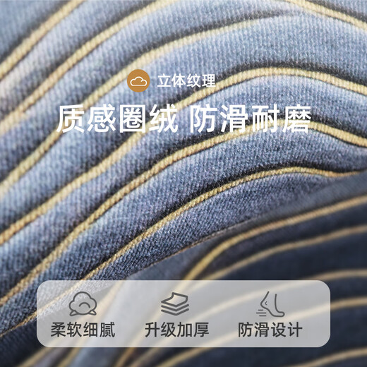 
Renjuyi Customized Entry Door Mat 2024 New High-end Entry Door Foot Mat Home Anti-Slip and Dirt-resistant No-Wash Entrance Carpet Liuying-15272 120cm*180cm [Upgraded 9th Generation Dirty-resistant Falman Velvet]