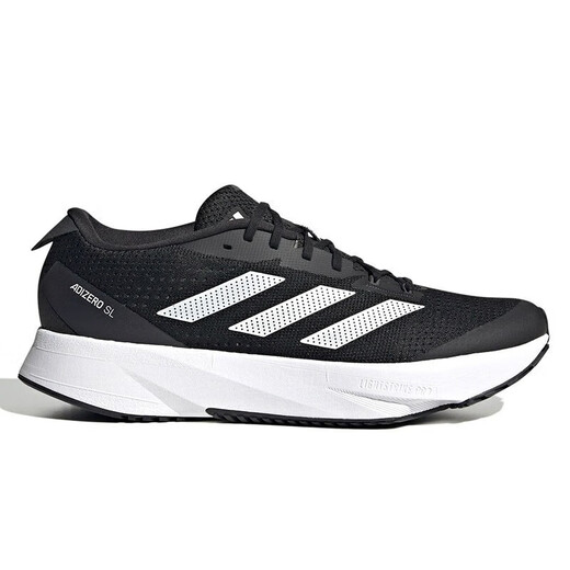 阿迪达斯 （adidas）休闲鞋男鞋春秋新款运动鞋轻便减震跑步鞋 HQ1349黑色 41 (255mm)