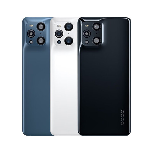 适用于OPPO Findx3pro原装后盖findx5手机玻璃后壳x3/pro外壳后屏 Findx3/x3pro-雾蓝 原装后