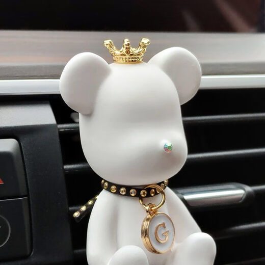 All-Choose Car Perfume Car Aromatherapy Outlet Cute Lettre de l'ours Décoration pour femmes parfum de voiture