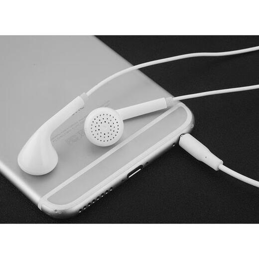 Sounder wired earphones suitable for vivo mobile phones Xiaomi Huawei oppo Android Apple laptop tablet universal Type-C interface round hole earplugs headset wired control with microphone sound quality upgrade standard