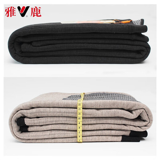 Yalu Men's Mulberry Silk Wool Warm Cotton Pants Plus Velvet Thickened Knee Pads Slim High Waist Warm Pants Youth Slim Cotton Pants Iron Gray - Silk Thickened XL (2.2-2.4 Feet) Brand Authentic Quality Reliable