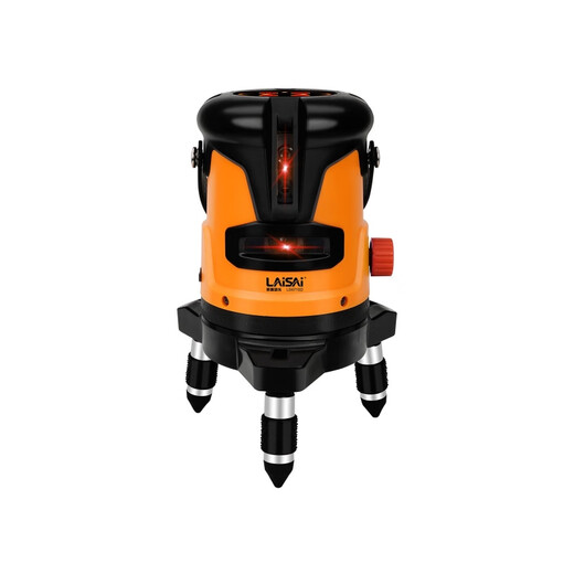 Laise Laser-Level in Innen- und Außen-Rot-Licht 6860 Hochvor-Präzision stark leichter helles, dünner Draht 2 Draht 5 Draht-Infrarot-Markierungsinstrument 2 Draht rotes Licht 671 Doppel-Elektrostativ-Ladekopf