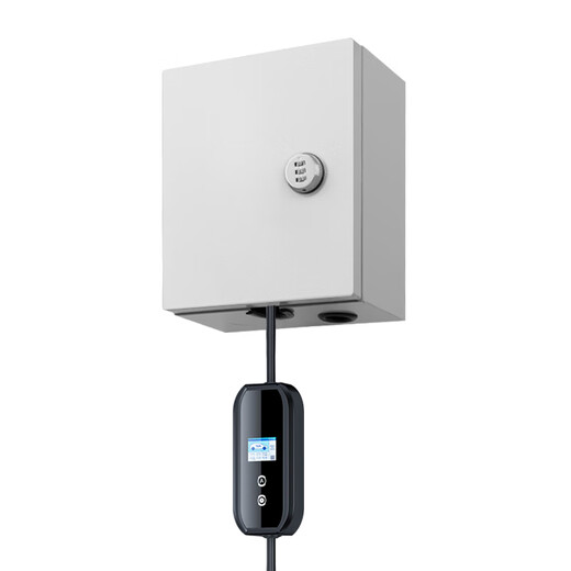 New energy vehicle charging box charging pile distribution box protection box outdoor waterproof socket box outdoor exposed installation 20-20 + leakage + over and under voltage + 16A