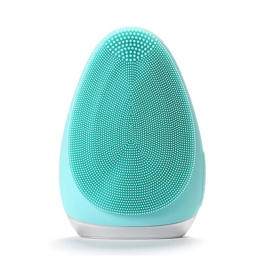 KETRINA Electric Liquid Silicone Face Washer Ultrasonic Multi-Function Cleanser Women's Clean Pores Blackhead Facial Massage Face Wash Brush Noble Purple