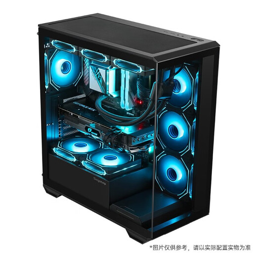 Colorful family bucket Ultra 7 265K/RTX5080 RTX5070Ti graphics card water-cooled desktop assembly computer host AI design rendering game live broadcast DIY complete machine with seven丨U7 265K丨D5丨RTX5070