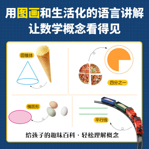 神奇的数学DK趣味数学百科  卡罗尔·沃德曼 中英双语 轻松吃透680多个中小学常见数学概念 让孩子理解数学 DK趣味数学百科