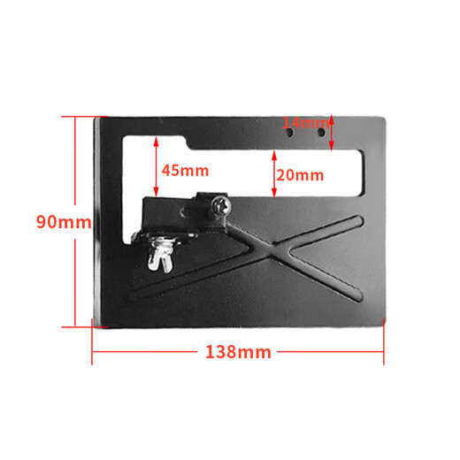 Easily Yunmao electric tool angle grinder change cutting machine conversion tool base angle grinder bracket angle grinder base base 15042 water addition