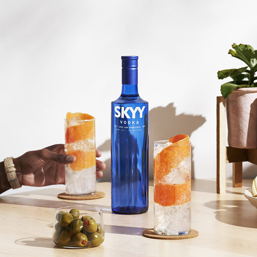 
Deep Blue (SKYY) Vodka VODKA Blue Sky Vodka Imported Base Wine 750ML New Version