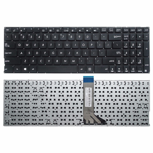 冠泽ASUS华硕K555 X555 X555L X551MA R556L A555L F554L键盘 正品 全新英文 ASUS华硕J5010 K555l X502键盘