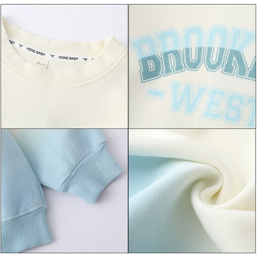 
Yoyo one (Yoyo one) girls suit spring and autumn children's new spring outfit fashionable sweatshirt spring and autumn big children's jeans 12 years old 4882 white + 13131 blue [spring and autumn style] 160