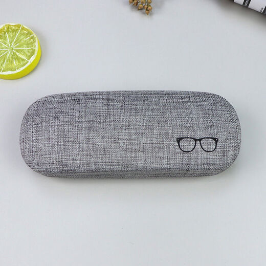 
Kissed glasses box imitating the pressing of men and women giving mirror cloth ins simple retro portable myopia reading glasses box random color mirror cloth + eye box