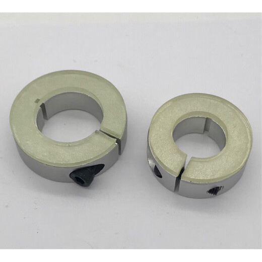 XMSJ aluminum open type fixed ring polyurethane fixed ring separated bushing with rubber pad bearing fixed ring buffer pad SCD-buffer open type 2222x45x15