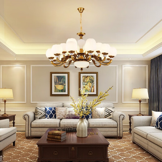 Andengbao living room chandelier modern simple European style dining room bedroom study 2025 new lighting hall lamp 8088 project customization deposit 5 Andengbao living room chandelier modern simple European style dining room bedroom study 2025 new lighting hall lamp 8088 project customization deposit 5
