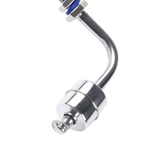 伊莱科（ELECALL） 浮球开关 水位控制器 侧装式不锈钢弯管小型浮子 自动液位开关 杆长122mm ESC12210 2A1(220V以下)