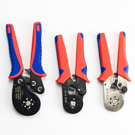 Hasdick HKHE-046 Jingcang delivery tubular terminal crimping pliers pre-insulated wire nose self-adjusting crimping pliers HSC8 6-6A (0.25-6m)
