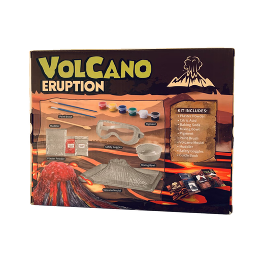 Kabaoduo Science Small Experiment Vulkan Eruption Wissenschaft Experiment Materialslim Slime Kinder handgefertigtes Spielzeug Schülergeschenk Vulkan Eruption Experiment Set AT702